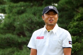 2013日本オープンゴルフ選手権で優勝候補の片山晋吾の画像.jpg